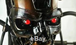 Terminator 2 T800 1/1 Life-Size Bust Endoskeleton Model Figure Statue Resin Toy