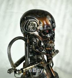 Terminator T2 T800 11 Life-Size Bust Endoskeleton Figure Statue Resin Model Toy
