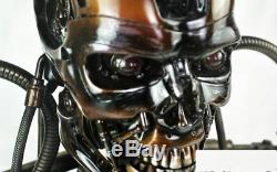 Terminator T2 T800 11 Life-Size Bust Endoskeleton Figure Statue Resin Model Toy
