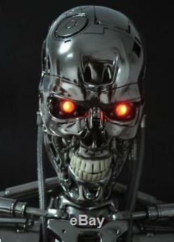 Terminator T800 1/1 Life-Size Bust Skeleton Model Figure Statue Toy Collectibles