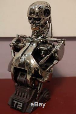 Terminator T800 1/2 Bust Model Endoskeleton Figure Statue Resin Toy Collectibles