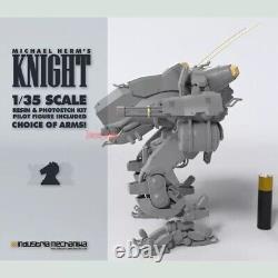 The Knight Unpainted Unassembled GK Resin Model Kit Figure 1/35 Scale 6 Inches