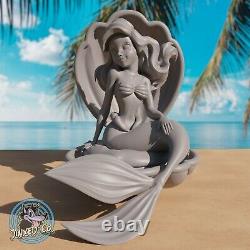 The Little Mermaid 10.8 Figure Custom Resin Model Kit DIY Statue