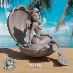 The Little Mermaid 10.8 Figure Custom Resin Model Kit DIY Statue
