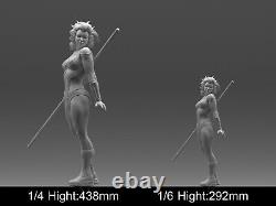 Thundercats Cheetara Resin Figure Model 3D printing Kit Unpainted Unassembled GK