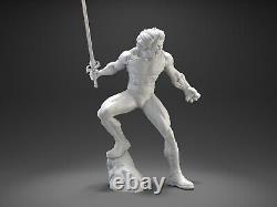 Thundercats Lion Man Resin Figure Model 3D printing Kit Unpainted Unassembled GK