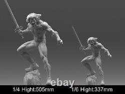 Thundercats Lion Man Resin Figure Model 3D printing Kit Unpainted Unassembled GK