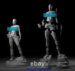 Tomb Raider Laura 1/4 Figure Statue Resin Model Kits Unpainted 3D Printing H19in
