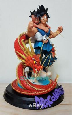 Ubu Son Goku Resin Statue Anime Dragon Ball 40cm/16''H Figure Lu Studio GK Model