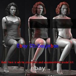 Unpainted Black Widow 3 Body Ver. Resin 3D Printing Model Unassembled 1/6 24cm