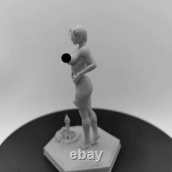 Unpainted Lara Croft 1/6 300mm Resin Figure Model Kit 12 in Sexy Girl Lara Croft