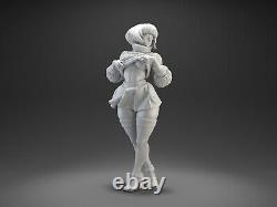 Velma Snoopy Sexy Girl Unpainted Unassembled Resin 3D printed Model Figure NSFW