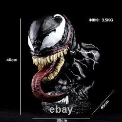 Venom 11 Bust Action Statue Resin 40cm Figure Model Toy Desktop Decoration Gift