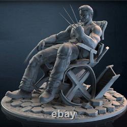 Wolverine Unpainted 1/4 Unassembled Action Figure Resin Model Kit 3D Printed