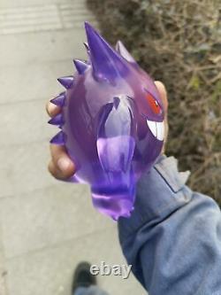 110 Anime Transparent Gengar Figurine Jouet Collection Cosplay Resin Modèle Statue