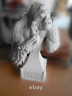 12 Film King Kong & Anne Skull Island Resin Bust Statue Modèle Jouets De Figurine