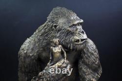 12 Film King Kong & Anne Skull Island Resin Bust Statue Modèle Jouets De Figurine