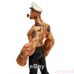 12 Headplay Popeye 1/6 Figure Sailor Statue Résine Modèle Body Tattoo