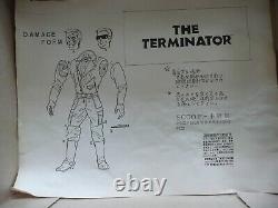 12 Japon Scoop Terminator T-1 T-800 Arnold Endoskeleton Modèle En Résine Modèle Kit