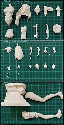 14 54CM Kits de Modèles de Figurines en Résine Sexi Asuka Non Assemblé Non Peint Nouveau Cadeau 2023