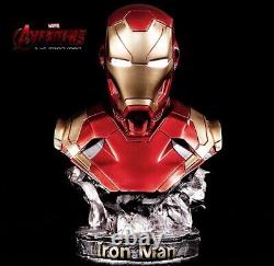 14 LED Avengers Iron Man MK46 1/2 Resin Bust Statue Figure Model Resin Display	 <br/>
<br/>Les 14 LED Avengers Iron Man MK46 1/2 Buste en résine Statue Figure Modèle d'affichage en résine