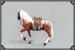 16 Scale Animal Resin Simulation Toy Battle Horse Figure 3 Color Model Statue