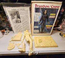 1995 Brandon Lee The Crow Resin Model 1/6 Échelle Par Bruce Turner Rare & Htf