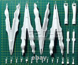 1/100 Gundam Kshatriya Nz-666 Kits De Modèles De Résine Non Peints Kit De Garage Non Assemblé