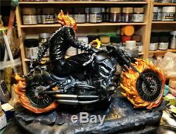 1/10 Ghost Rider Statue Résine Modèle Kits Gk Collections Figure Cadeaux Painted Nouveau