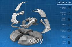 1/200 Scale Smaug Dragon Kits De Résine Non Peinte Modèle Figure Gk 3d Print H 12cm