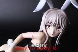 1/4 Anime Lycée DXD Tojo Koneko Lapin Blanc Figure Peau Peinte Modèle Sexy