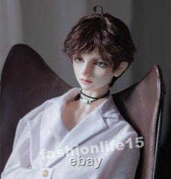 1 / 4 Bjd Doll Boy Resin Figures Body Model Yeux Libres + Visage Make Up Toy Gifts