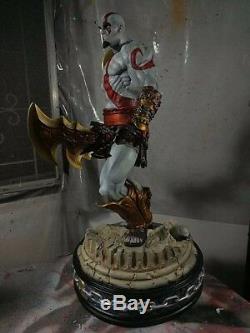 1/4 Dieu Kratos De Guerre Modèle Jeu Figure Unpainted Unassembled Bonne Résine Kit