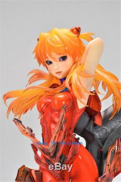 1/4 Eva Asuka Unpainted Résine Figure Modèle Kits Anime Garage Kit En Stock Statue