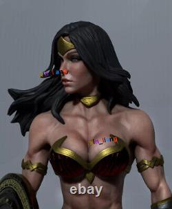 1/6 1/8 1/4 Wonder Woman Figurine 3D à imprimer Kit de modèle GK Non peint Non assemblé GK