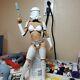 1/6 30cm Star Wars Female Stormtrooper And R2-d2 Resin Figurine Kit De Modèle Sans Peinture