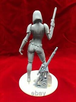 1/6 Échelle Star Wars Sexy Stormtrooper Fille Fan Art / Résine Figure / Modèle Kit