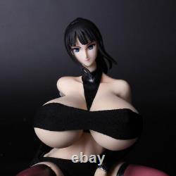 1 /6 One Piece Nico Robin Sexy Bikini Squat Big Breast Figure Painted Gk Model