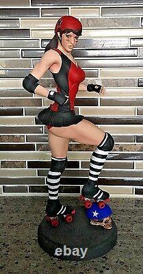 1/6 Resin Model Kit, Figure D'action Sexy Roller Derby Girl
