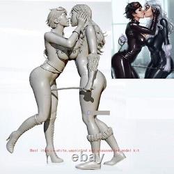 1/6 Sexy Lesbian Girl Resin Figure Model Kit Impression 3d Non Peinte
