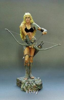 1/8 Modèle De Modèle De Résine Beauty Archer Woman Warrior Non Peint Non Assemblé