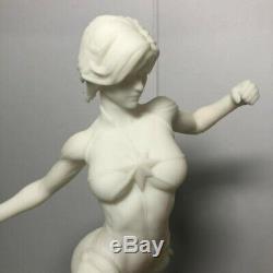 350mm Résine Figure Modèle Kit Sexy Girl Captain Marvel Unpainted Unassambled