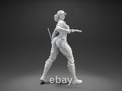 Belle figurine en résine de Lady Jaye pour impression 3D non peinte et non assemblée en kit GK