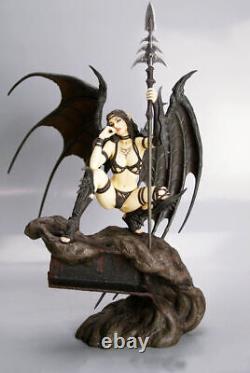 Black Tinkerbell Fantasy Girl Luis Royo 1/6 Unpainted Figurine Modèle De Résine Kit