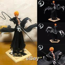 Bleach Flyleaf Kurosaki Ichigo Résine Figure Gk Statue Modèle Kits Studio En Stock
