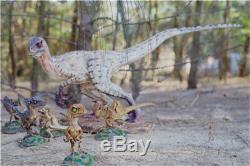 Bleu Velociraptor Bébé 1/1 Dinosaur Limitée Figure Raptor Modèle Collector Cadeau