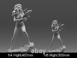 Blondy Barbar Figurine en résine modèle 3D à imprimer non peinte non assemblée Kit GK