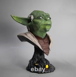 Cadeau de décoration : Statue en résine de Maître Yoda de Star Wars, figurine d'action modèle de 22cm, neuf