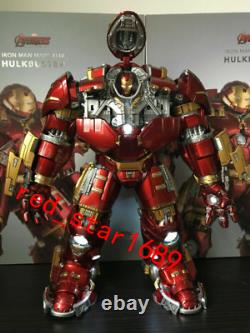 Comicave 1/12 Iron Man Mk44 Hulkbuster Action Figure Alloy Led Movie Model