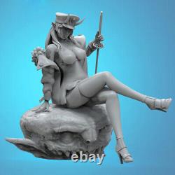 Commandante Femme Sexy 3D Figurine Non Peinte Modèle GK Kit Blanc Nouveau Jouet Chaud En Stock